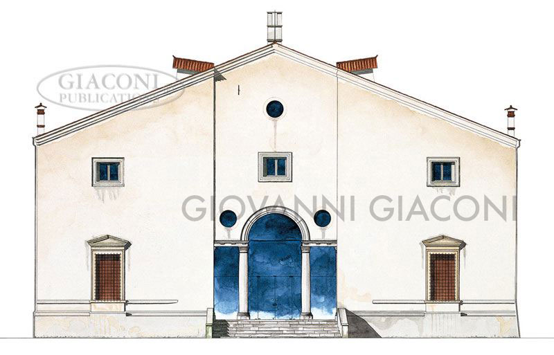palladio giaconi villa watercolor